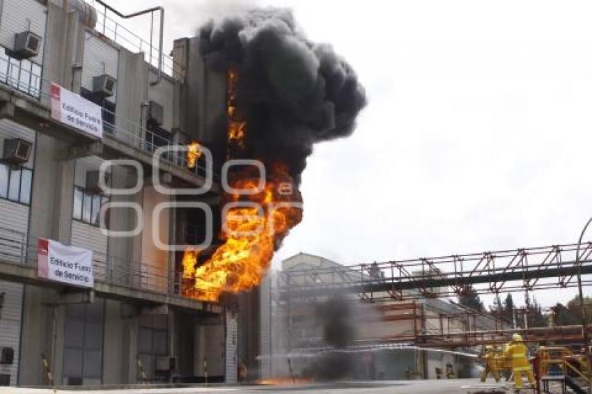 SIMULACRO DE EMERGENCIA BASF QUIMICA