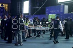CAE ESTRUCTURA CEREMONIA MUNDIAL TAEKWONDO