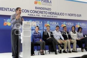 PAVIMENTACIÓN CON CONCRETO HIDRÁULICO EN LA 11 NORTE - SUR