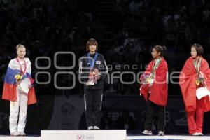 MEDALLISTAS FEMENIL. CAMPEONATO MUNDIAL DE TAEKWONDO