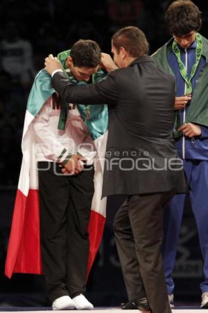 MEDALLISTAS MASCULINO CAMPEONATO MUNDIAL DE TAEKWONDO
