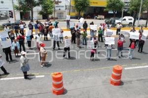 MANIFESTACIÓN DE HABITANTES DE CORONANGO EN EL IEE