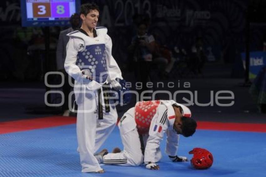 DAMIAN VILLA . ELIMINATORIAS OCTAVOS DE FINAL . MUNDIAL DE TAEKWONDO