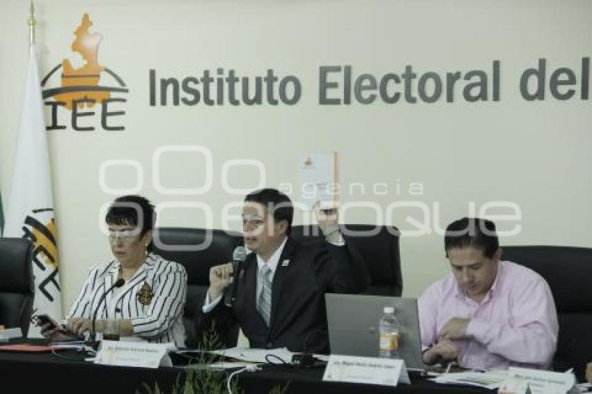SESIÓN ESPECIAL DEL IEE . TERMINA SEGUIMIENTO ELECTORAL