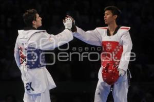 DAMIAN VILLA ELIMINATORIAS CUARTOS DE FINAL MUNDIAL DE TAEKWONDO