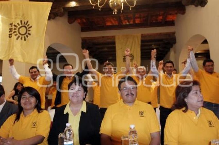 PRD PRESENTA A DIPUTADOS Y PRESIDENTES MUNICIPALES ELECTOS