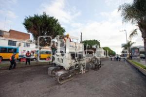 AVANCE DE LA PAVIMENTACIÓN CON CONCRETO HIDRÁULICO DE LA 11 SUR