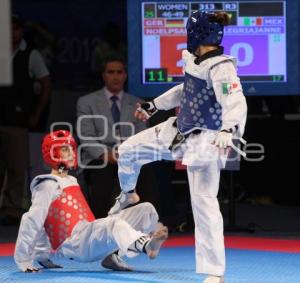 JANNET ALEGRÍA ELIMINADA DEL MUNDIAL DE TAEKWONDO