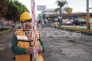 AVANCE DE LA PAVIMENTACIÓN CON CONCRETO HIDRÁULICO DE LA 11 SUR