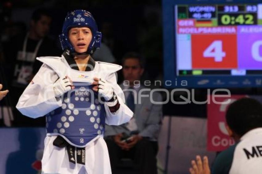 JANNET ALEGRÍA ELIMINADA DEL MUNDIAL DE TAEKWONDO