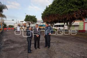 AVANCE DE LA PAVIMENTACIÓN CON CONCRETO HIDRÁULICO DE LA 11 SUR