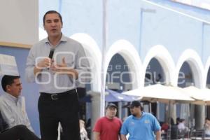 INAUGURAN REMODELACIÓN DE CENTRO DE SAN PEDRO CHOLULA