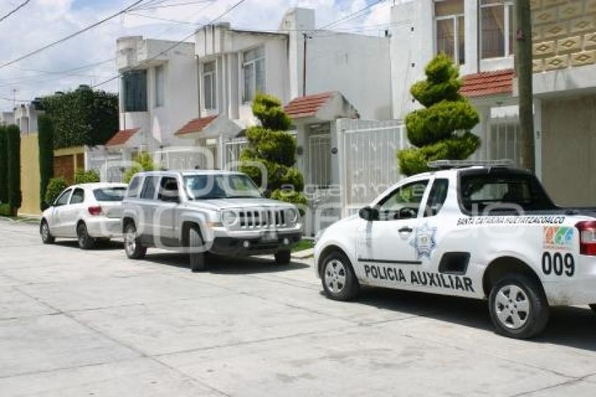 ENCUENTRAN CADÁVER DE UNA MUJER EN SAN MARTÍN TEXMELUCAN