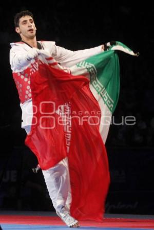 BEHNAM ASBAGHIKHANGHAH MEDALLA DE ORO MUNDIAL DE TAEKWONDO