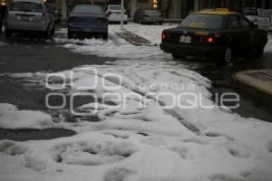 GRANIZADA . MAL TIEMPO