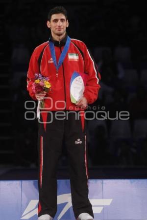 BEHNAM ASBAGHIKHANGHAH MEDALLA DE ORO MUNDIAL DE TAEKWONDO