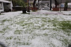 GRANIZADA . MAL TIEMPO