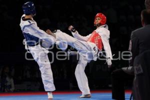 CÉSAR RODRÍGUEZ ELIMINADO . MUNDIAL DE TAEKWONDO