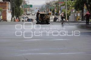 COLOCAN SELLO EN PAVIMENTO DE LA 26 NORTE