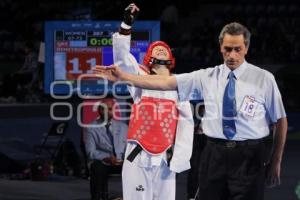 MARÍA DEL ROSARIO ESPINOZA ELIMINADA DEL MUNDIAL DE TKD