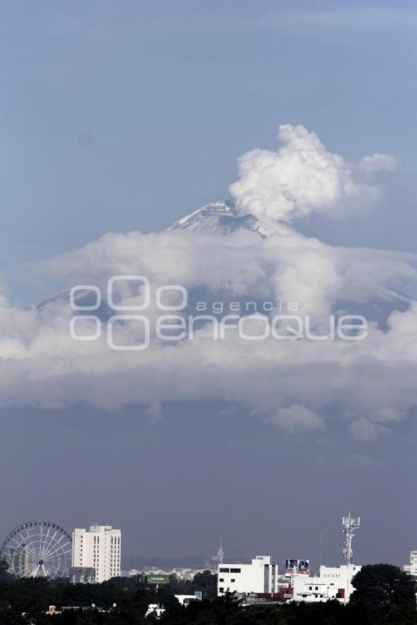 FUMAROLA. VOLCÁN POPOCATÉPETL