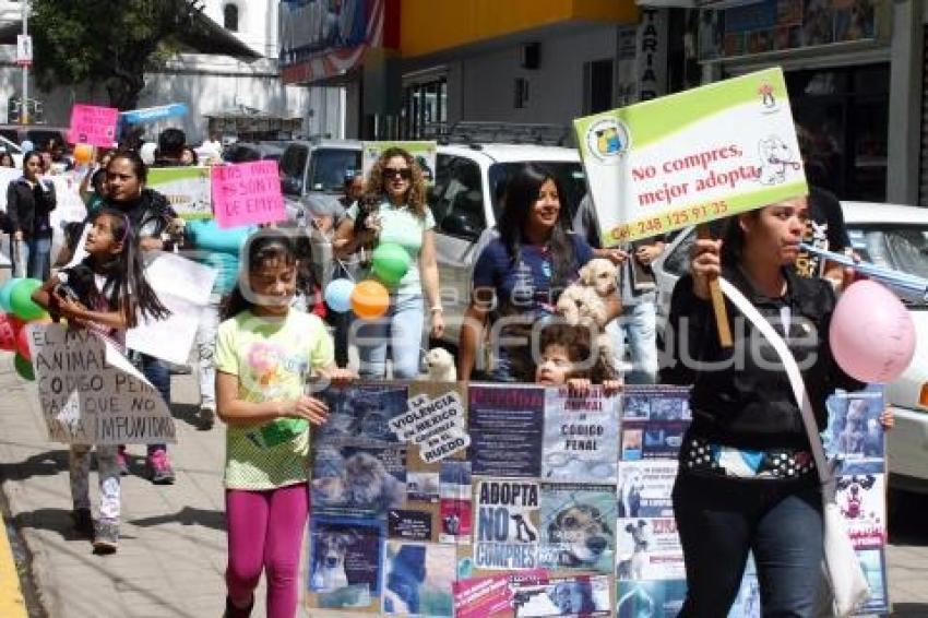 MARCHA CONTRA EL MALTRATO ANIMAL