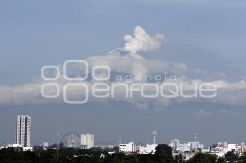 FUMAROLA. VOLCÁN POPOCATÉPETL