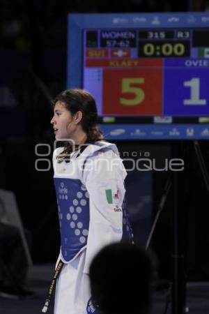 MELISSA OVIEDO ES ELIMINADA DEL MUNDIAL DEL TKD