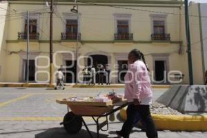 INAUGURAN MEJORA URBANA DE LIBRES