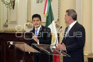 REUNIÓN TRANSICIÓN EDUARDO RIVERA -ANTONIO GALI