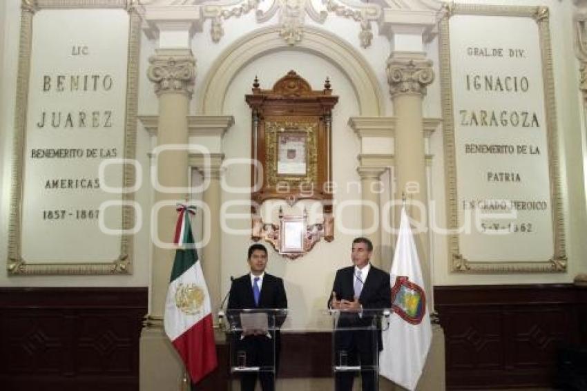 REUNIÓN TRANSICIÓN EDUARDO RIVERA -ANTONIO GALI