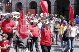 MANIFESTACIÓN ANTORCHA CAMPESINA