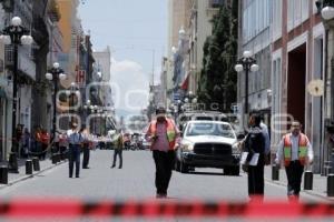 AMENAZA DE BOMBA TESORERÍA MUNICIPAL