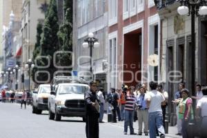 AMENAZA DE BOMBA TESORERÍA MUNICIPAL