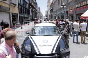 AMENAZA DE BOMBA TESORERÍA MUNICIPAL