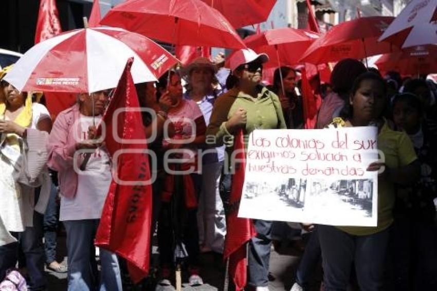 MANIFESTACIÓN ANTORCHA CAMPESINA