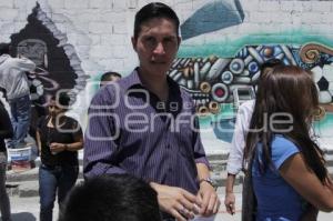 BRIGADA URBANA . RESCATE ESPACIOS CON GRAFITI