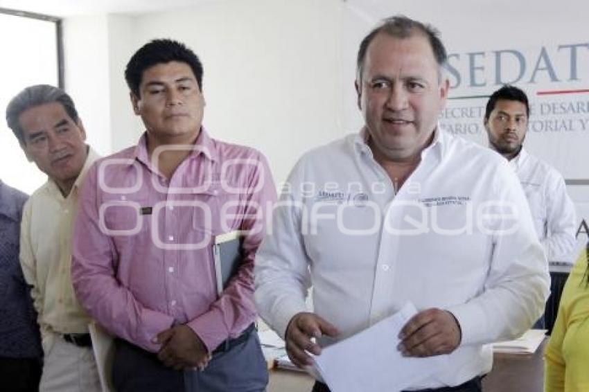 SEDATU. ENTREGA DE APOYOS