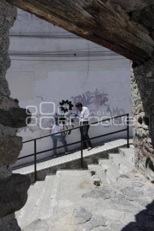 BRIGADA URBANA . RESCATE ESPACIOS CON GRAFITI