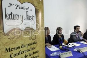 PRESENTACIÓN TERCER FESTIVAL DE LECTURA Y POESÍA