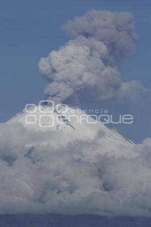 FUMAROLA DEL VOLCÁN POPOCATÉPETL