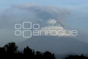 FUMAROLA DEL VOLCÁN POPOCATÉPETL