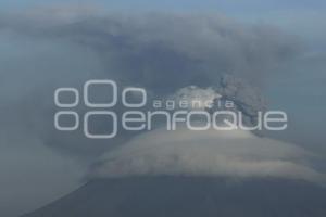 FUMAROLA DEL VOLCÁN POPOCATÉPETL