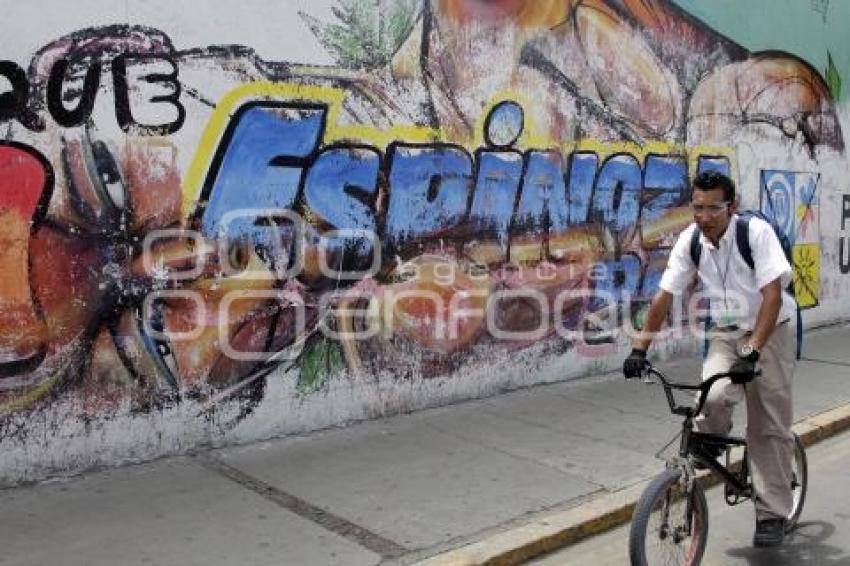 DAÑADOS LOS MURALES ECOLÓGICOS