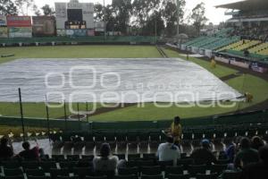 LLUVIA EN EL ESTADIO HERMANOS SERDÁN