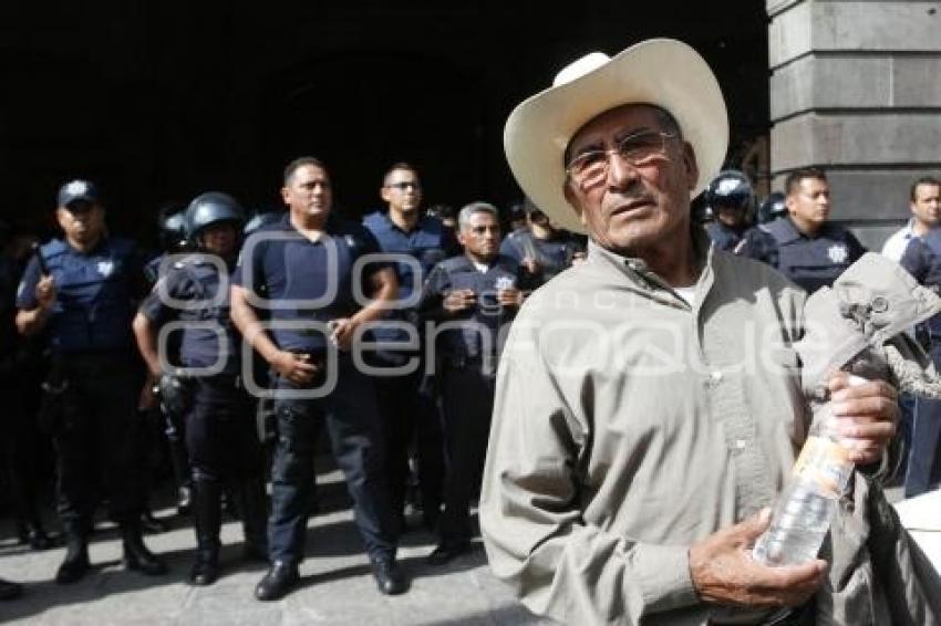 MANIFESTACIÓN HABITANTES DE CANOA