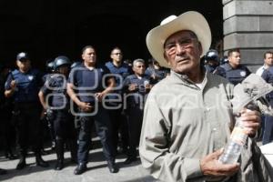 MANIFESTACIÓN HABITANTES DE CANOA