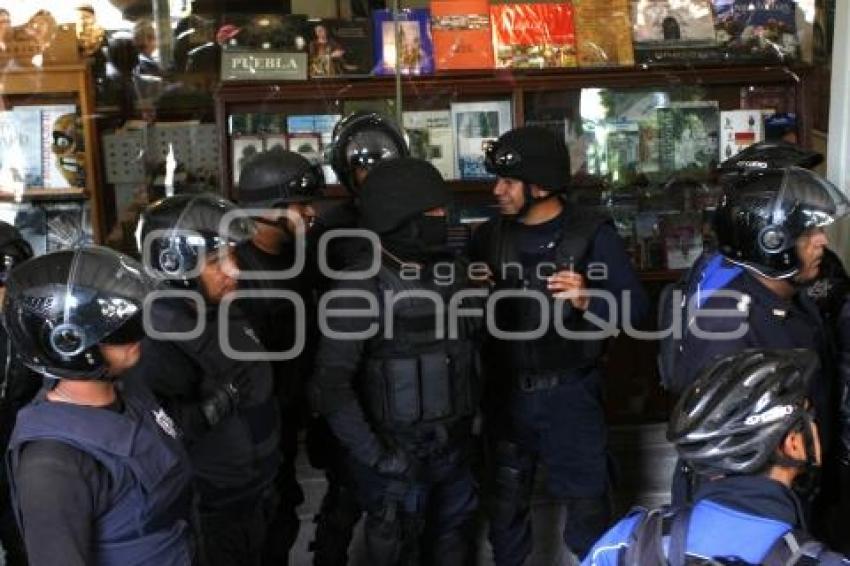 MANIFESTACIÓN HABITANTES DE CANOA