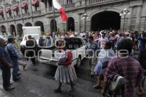MANIFESTACIÓN HABITANTES DE CANOA