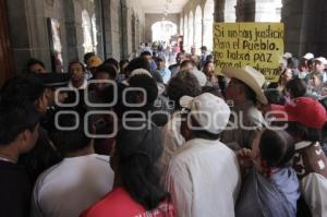 MANIFESTACIÓN HABITANTES DE CANOA